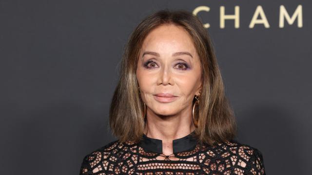 Isabel Preysler durante su asistencia a la fiesta Moët & Chandon.