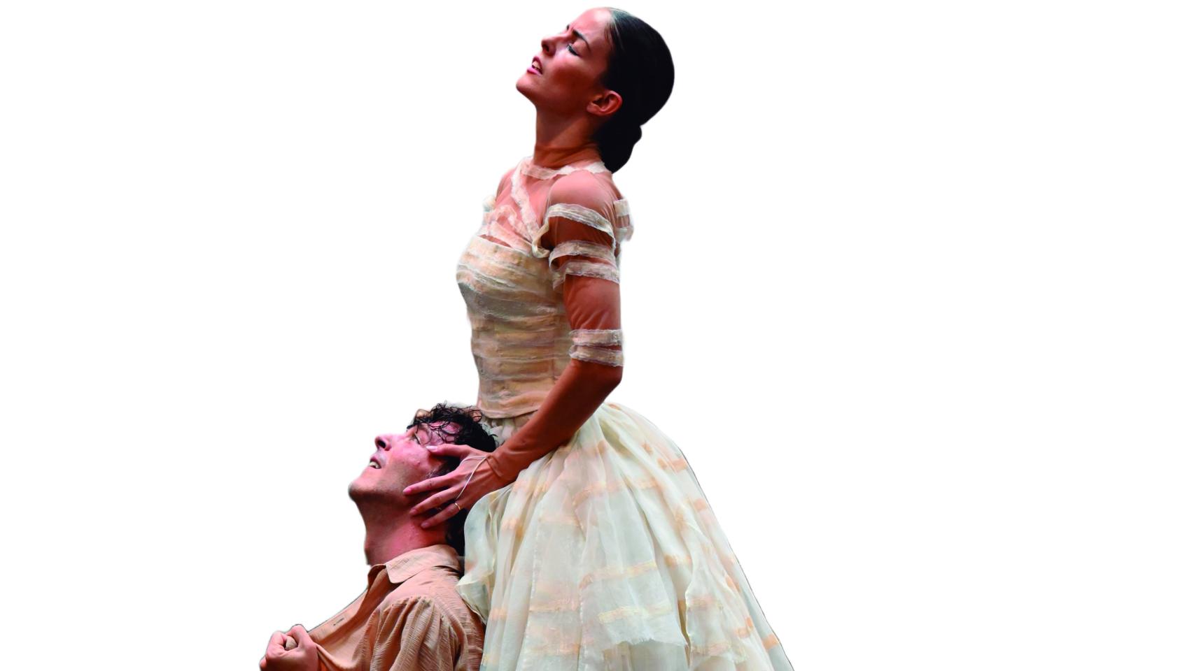 Los bailarines del BNE José Manuel Benítez y Miriam Mendoza. Foto: Merche Burgos