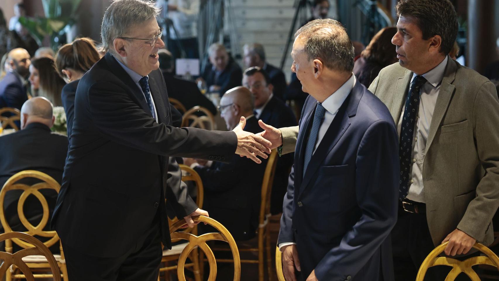 Ximo Puig y Carlos Mazón, en una imagen reciente.