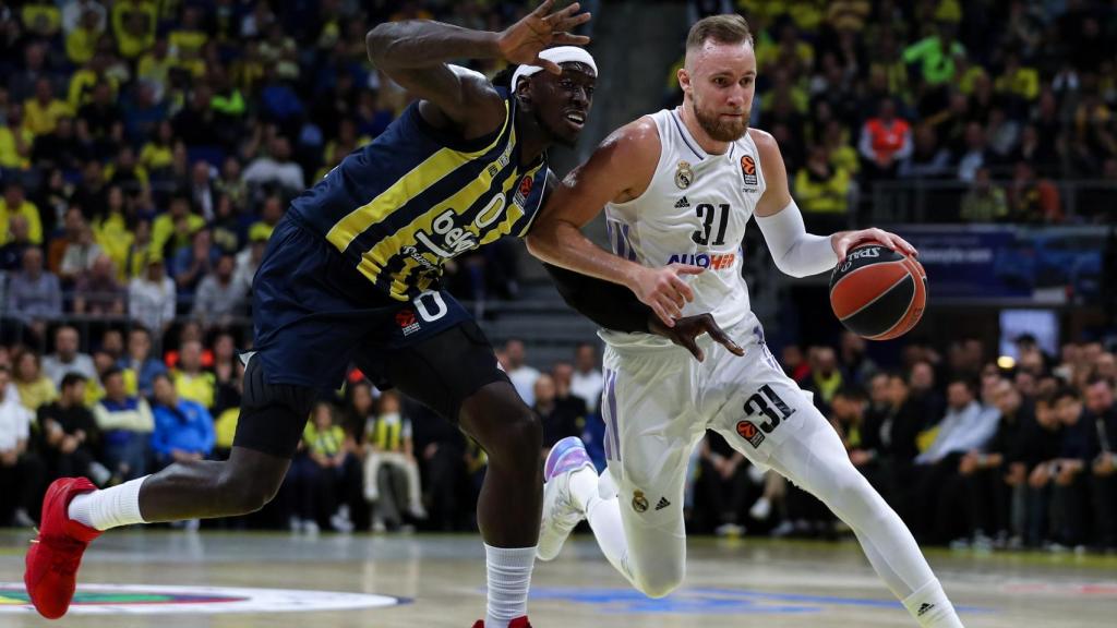 Dzanan Musa, en el Fenerbahce - Real Madrid de la Euroliga 2022/2023