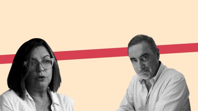 Àngels Barceló, directora de 'Hoy por Hoy' en la SER y Carlos Herrera, director de 'Herrera en COPE'.