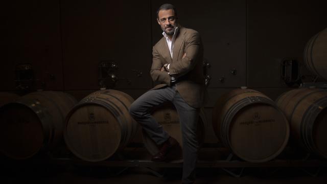 Vicente Dalmau Cebrián-Sagarriga, conde de Creixell y dueño de la bodega riojana Marqués de Murrieta, declarada la mejor del mundo.