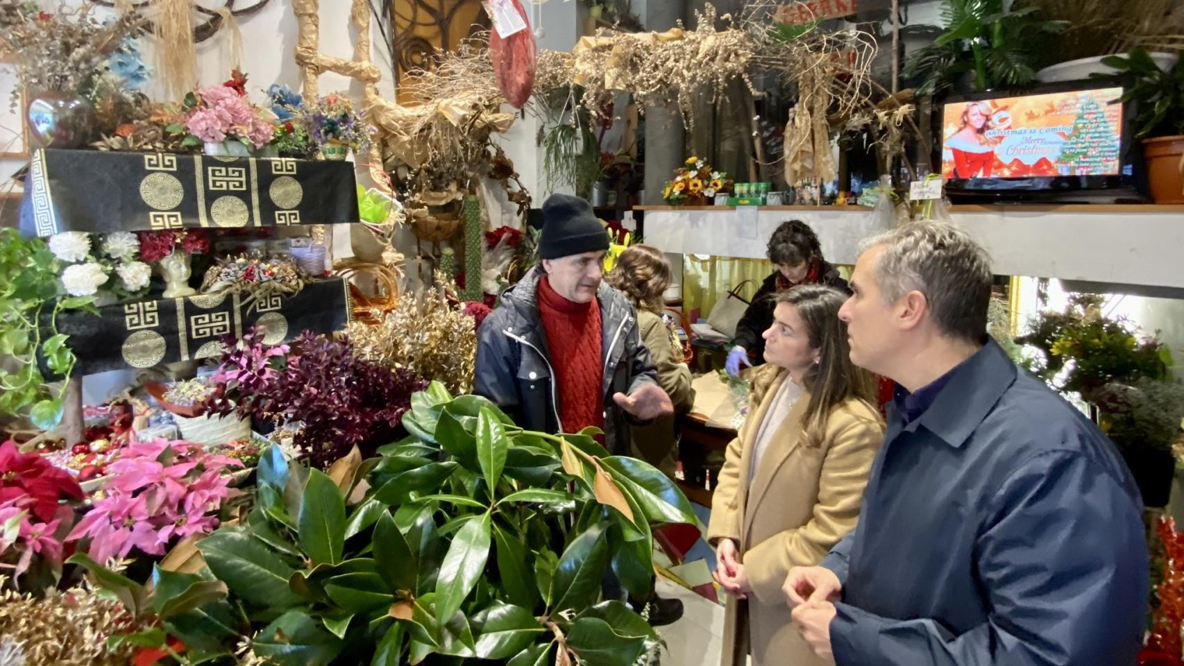 Rafa Domínguez y Pepa Pardo han visitado varios establecimientos de la ciudad.