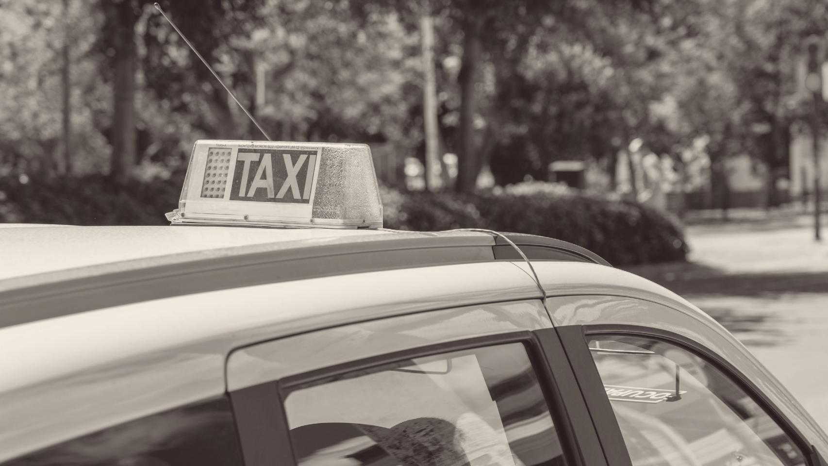 Imagen de un taxi.