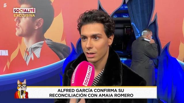 Alfred García hablando a 'Socialité'.