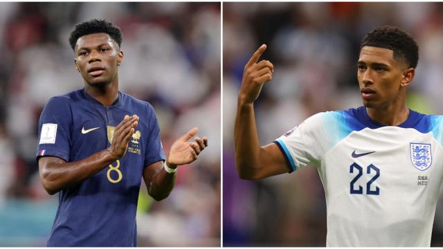 Aurélien Tchouameni y Jude Bellingham