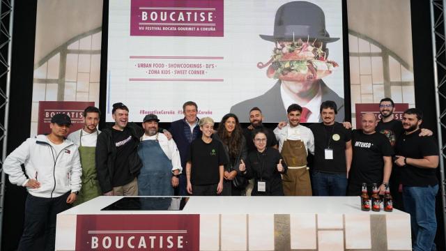 Entrega de los premios Boucatise en A Coruña.