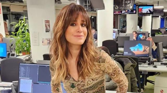 La periodista y presentadora Isabel Jiménez en una imagen de sus redes sociales.