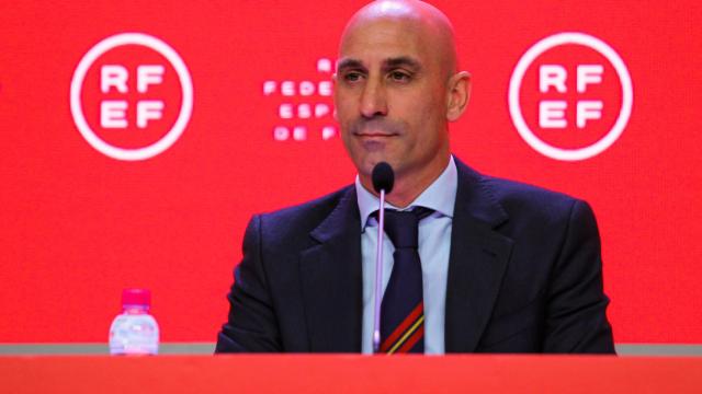 Luis Rubiales, en un acto de la RFEF.