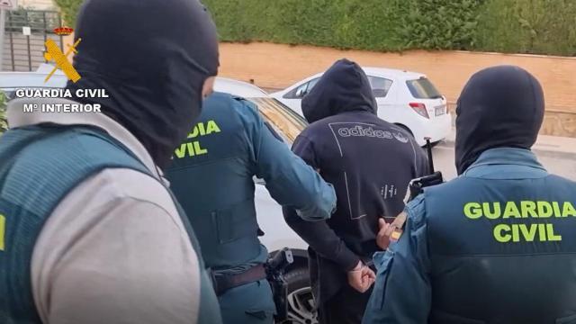 Imagen de archivo de una actuación de la Guardia Civil.