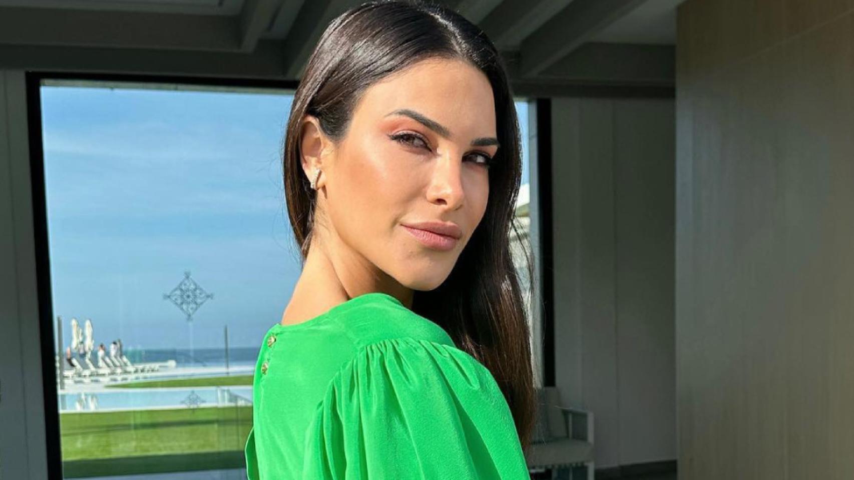 Carla Barber en una imagen compartida en su perfil de Instagram.