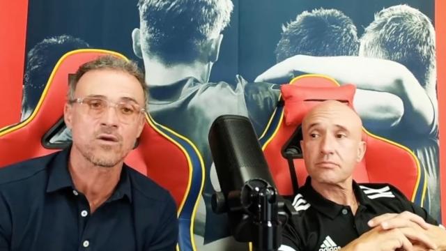 Luis Enrique, en streaming