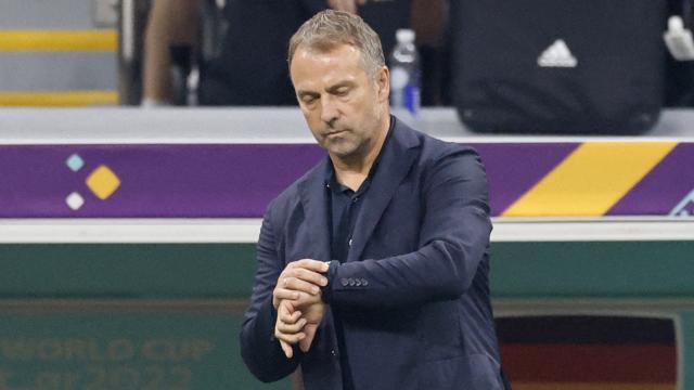 Hansi Flick, en el Mundial de Qatar