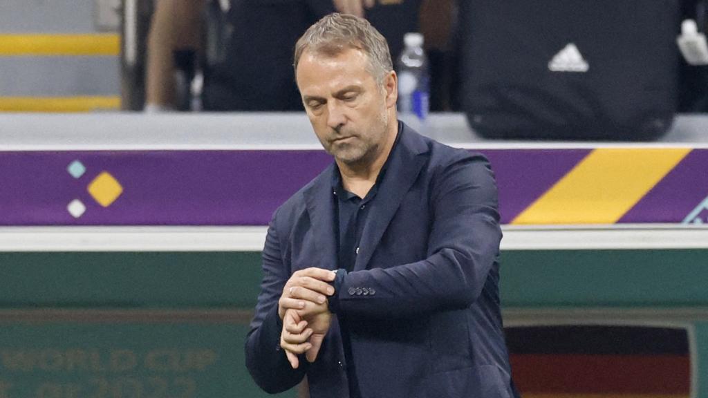 Hansi Flick, en el Mundial de Qatar 2022