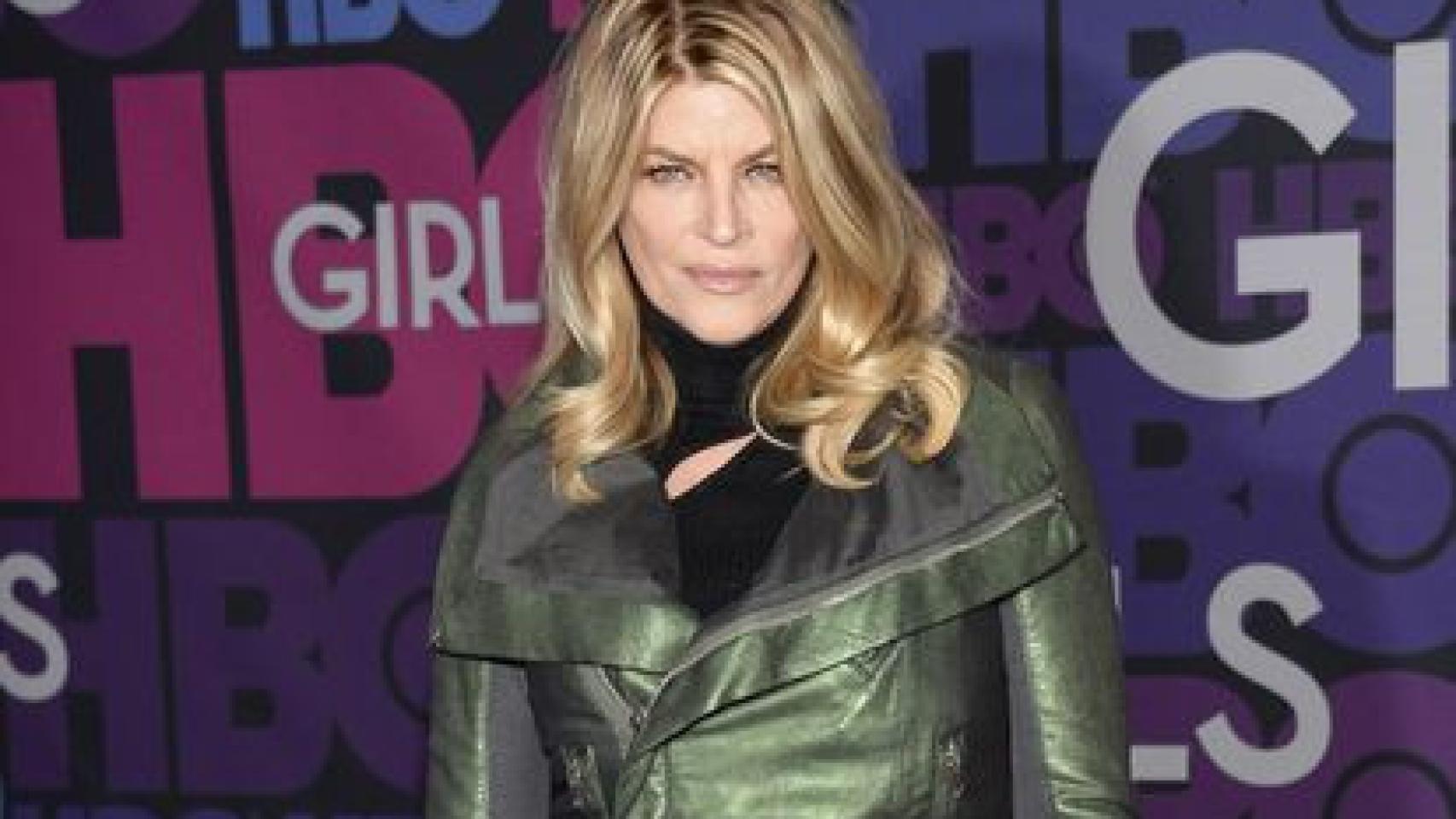 La actriz Kirstie Alley.