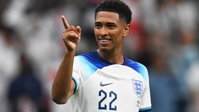 Jude Bellingham, con la selección de Inglaterra durante el Mundial de Qatar 2022