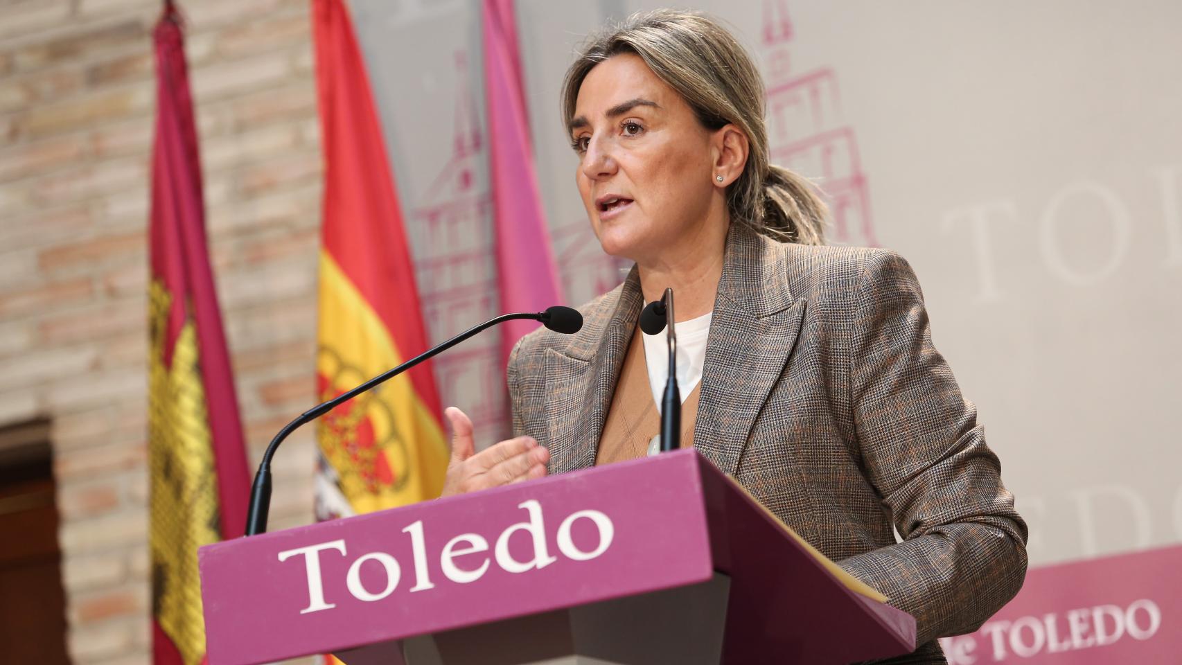 Milagros Tolón, alcaldesa de Toledo, en una imagen de Óscar Huertas