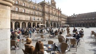 Imagen de la plaza Mayor de Salamanca