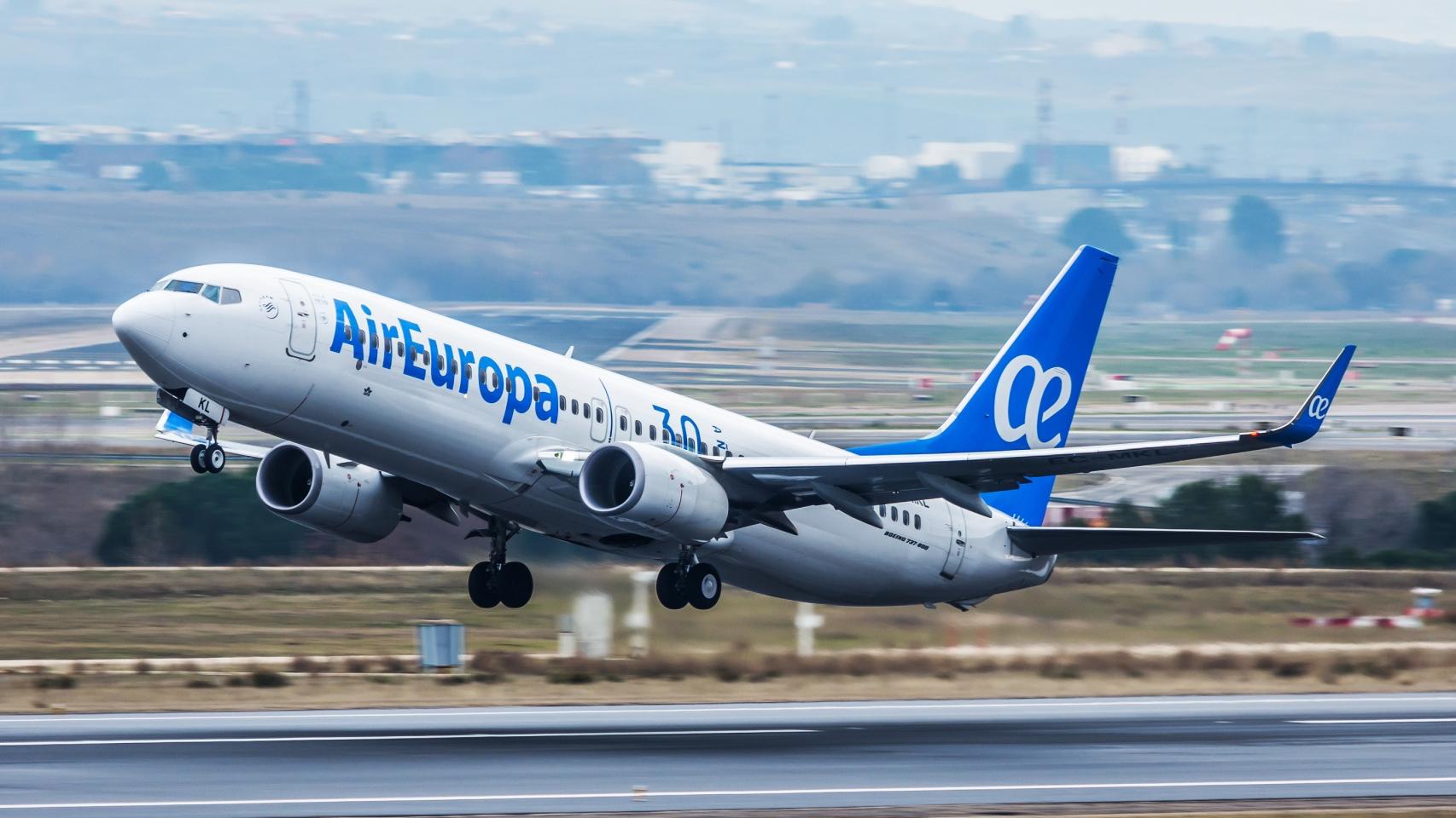Avión de Air Europa.