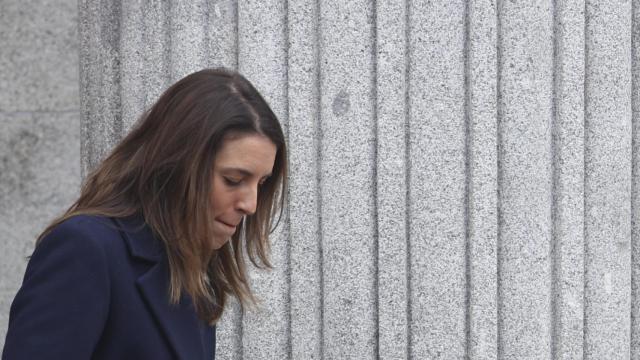 Irene Montero en los actos de celebración del Día de la Constitución.