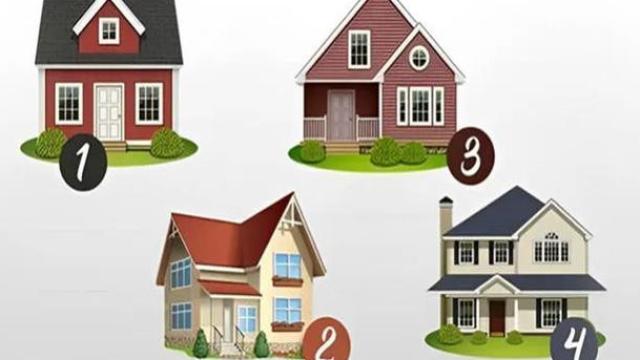 Las cuatro casas del test de personalidad.