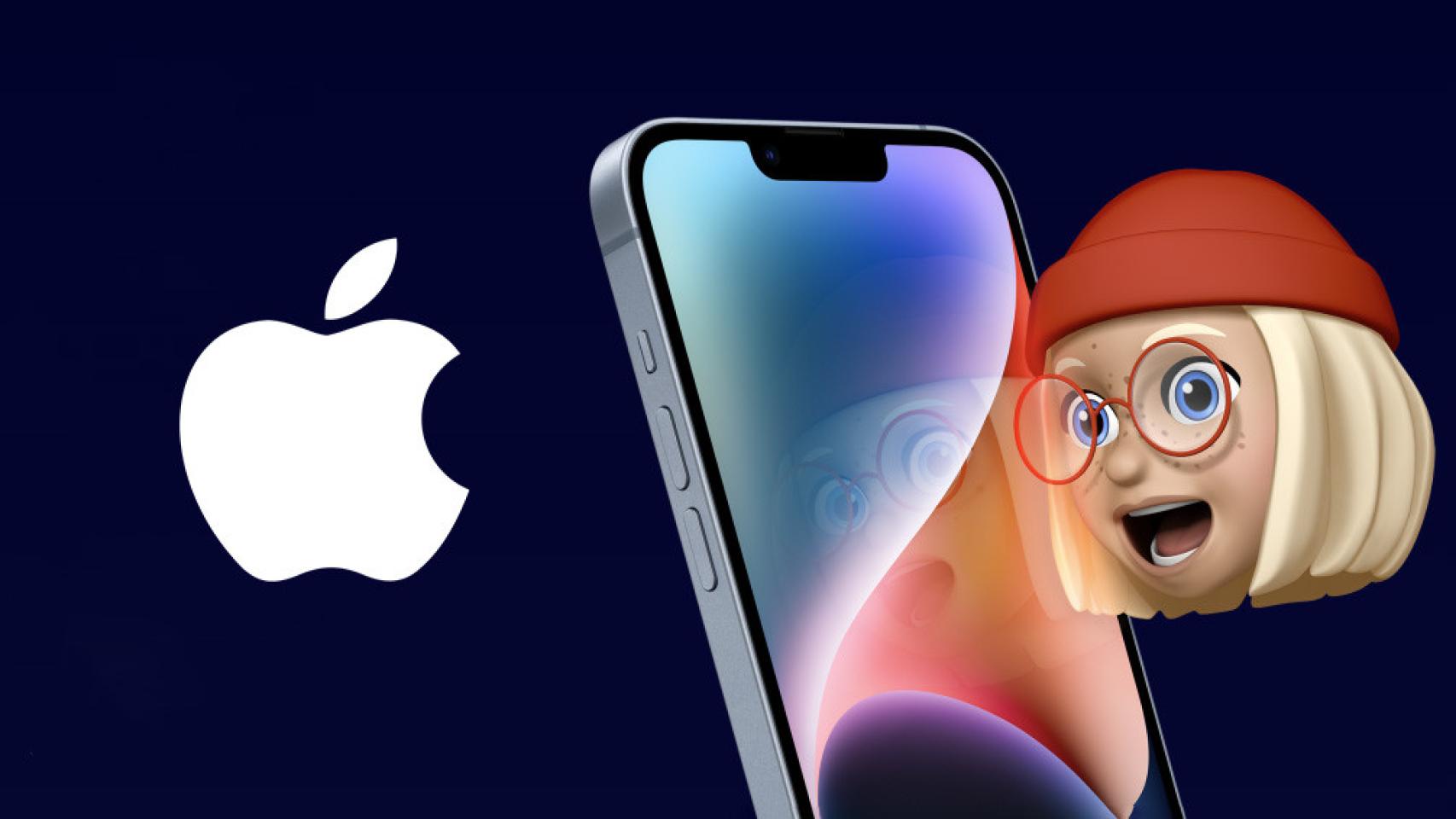 Fotomontaje con las imágenes de la web de Apple.