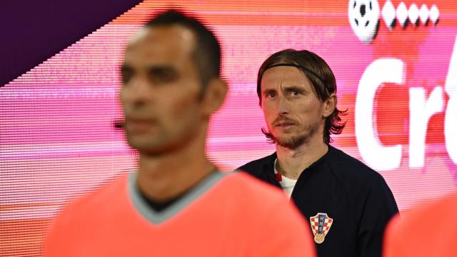 Luka Modric, durante el Mundial de Qatar