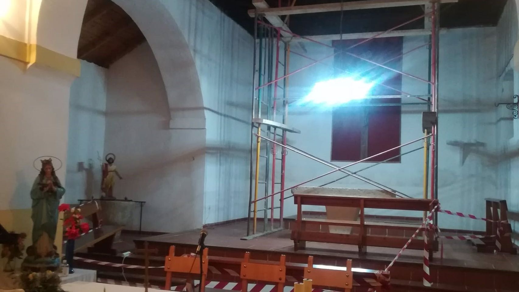Iglesia de Majaelrayo (Guadalajara). Foto: Sonia Atienza.