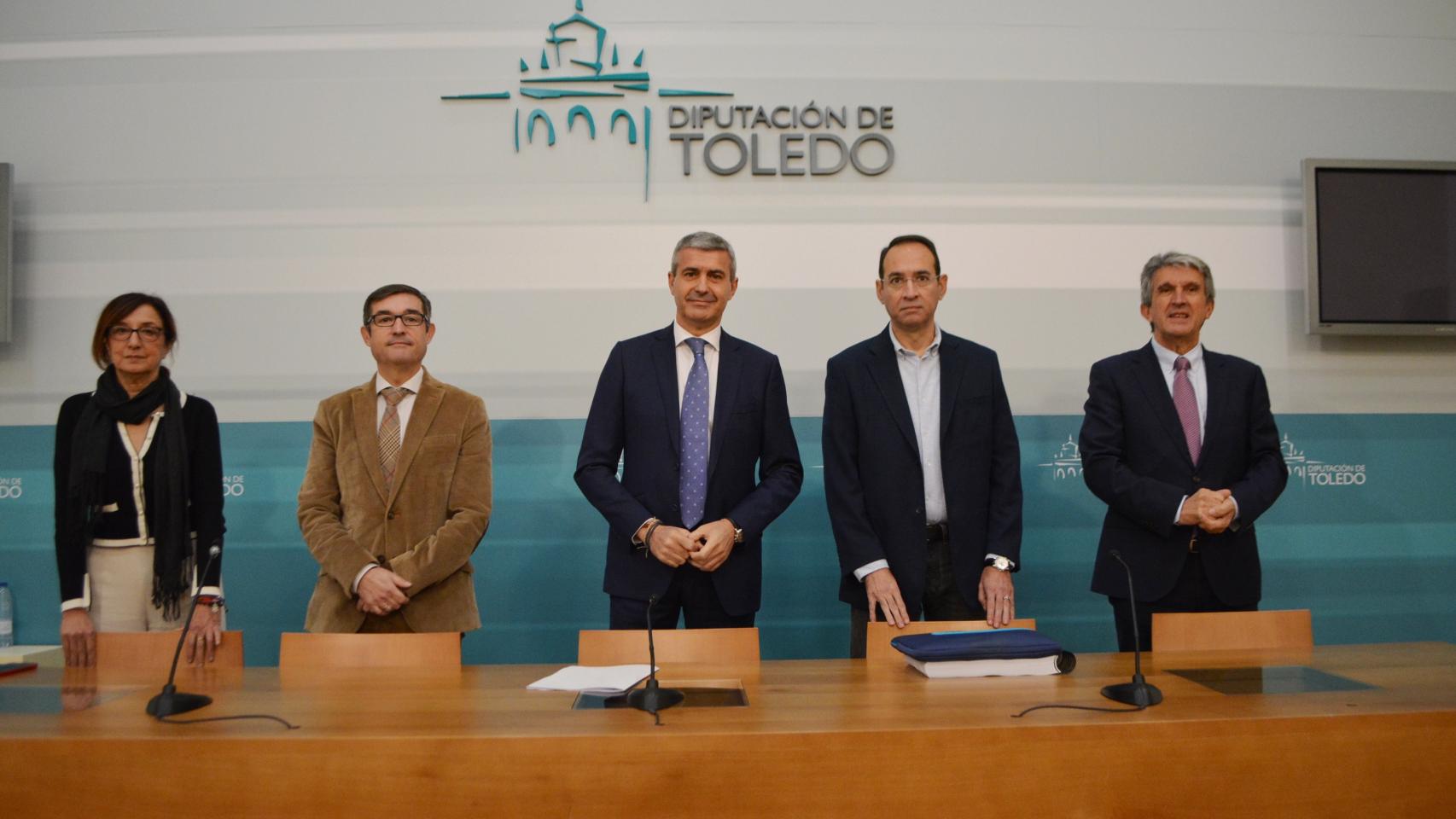 Presentación de los Presupuestos de la Diputación de Toledo. Foto: Diputación de Toledo.