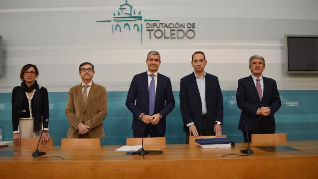 Presentación de los Presupuestos de la Diputación de Toledo. Foto: Diputación de Toledo.