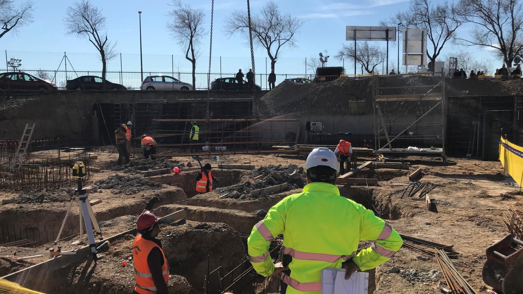 Trabajadores de la construcción