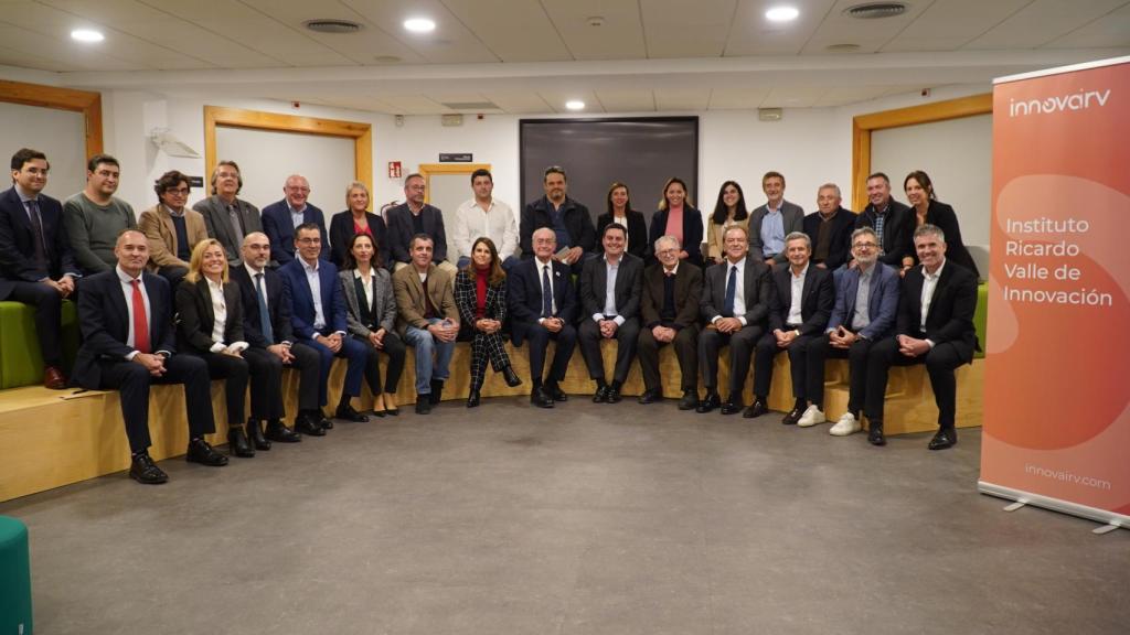 La reunión del Patronato de la Fundación Innova IRV este lunes por la tarde.