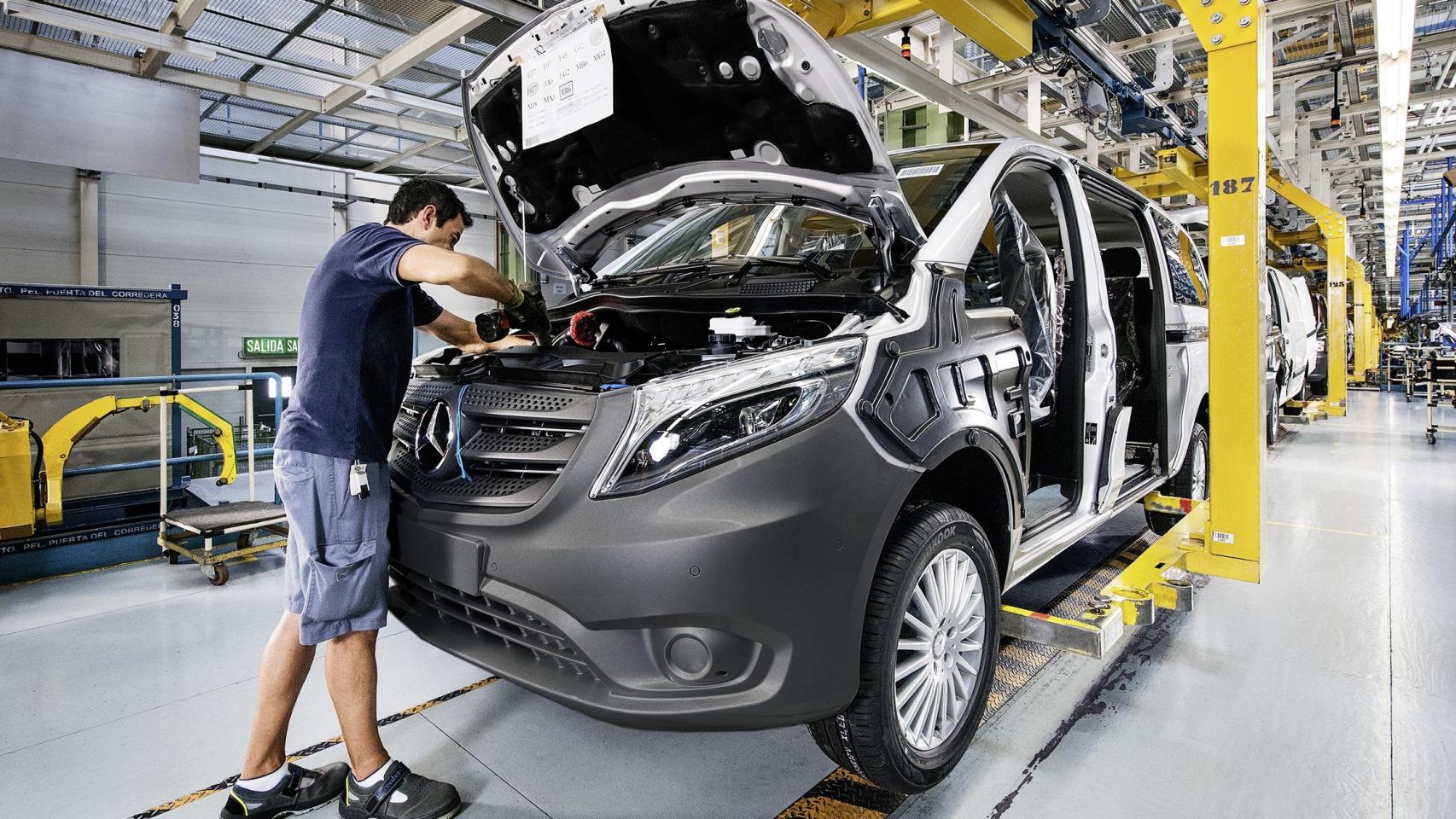 Producción de Mercedes en Vitoria.
