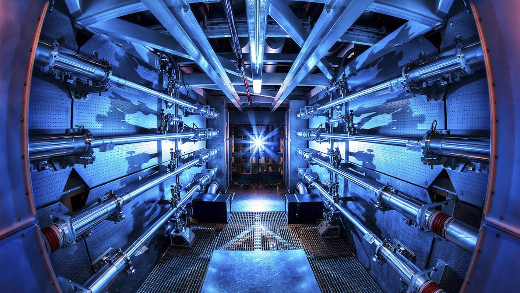 Fotografía publicada en el Twitter del Departamento de Energía de Estados Unidos. EFE/Lawrence Livermore National Laboratory / U.S. Department of Energy