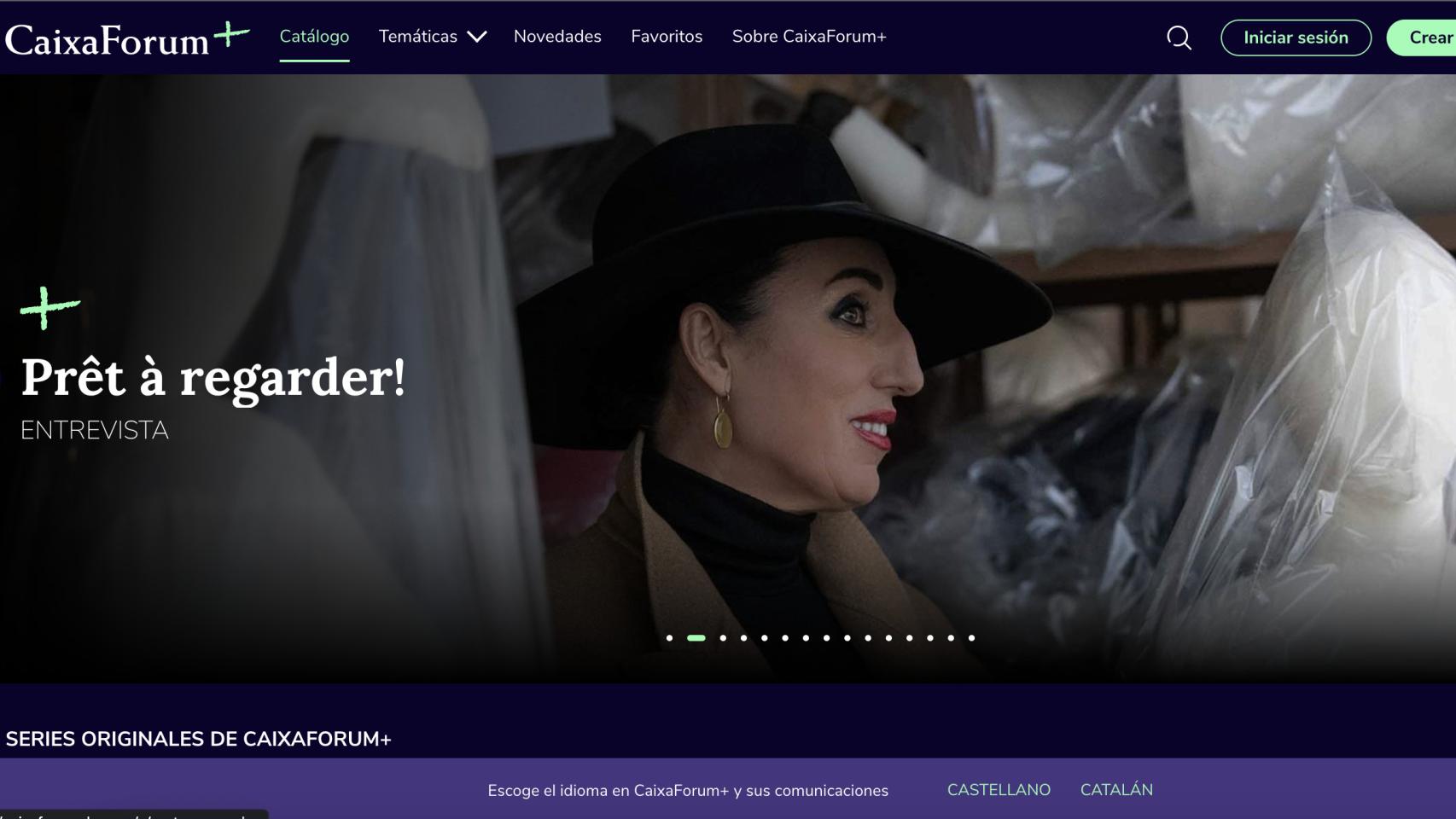 Nace CaixaForum+, la nueva plataforma de streaming gratuita de Fundación la Caixa