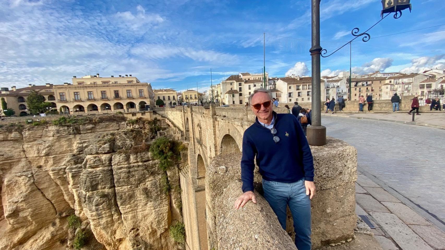 Dan Brown en Ronda.