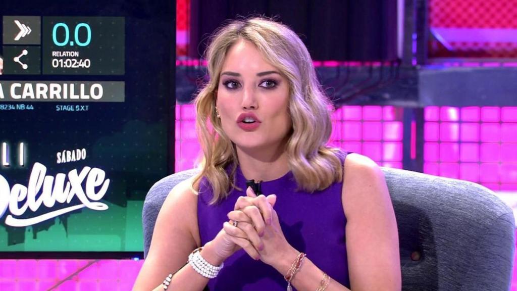 Alba Carrillo protagonizó un 'Poli Deluxe' hablando de Jorge Pérez.