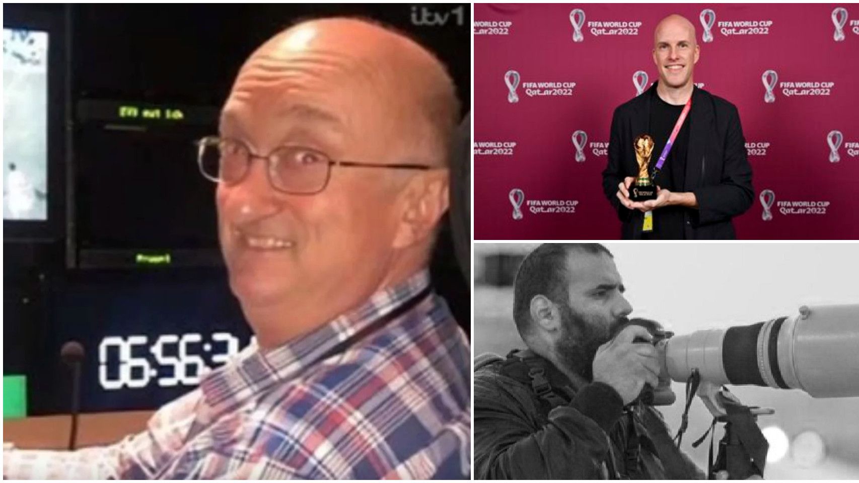 Roger Pearce, Grant Wahl y Khalid Al-Misslahma
