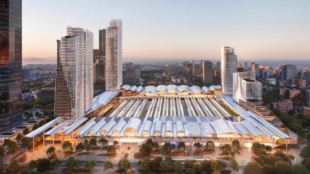 Así será la nueva estación de Chamartín