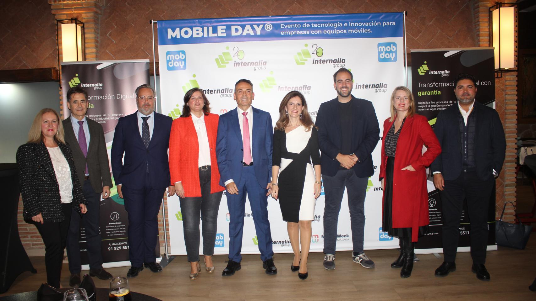 La fiesta por el 20 aniversario de la empresa tecnológica malagueña Internalia Group