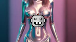 Fotomontaje con la imgen de una chica usando Lense AI