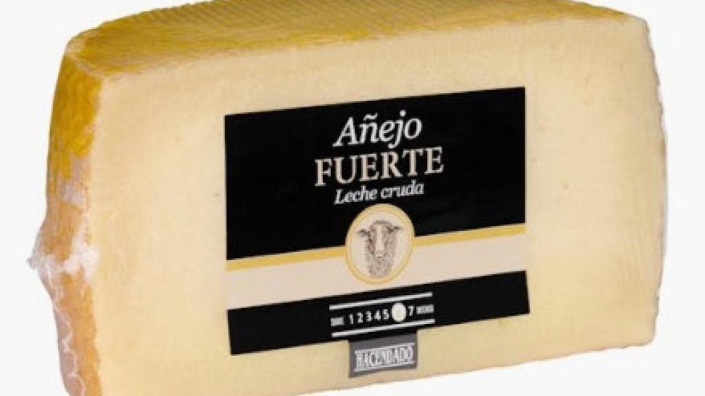 El Queso de Oveja Añejo Fuerte de Mercadona.