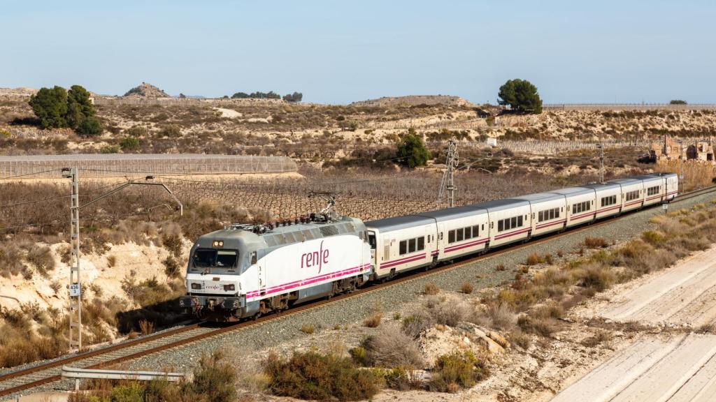 Imagen de archivo de un tren de RENFE.