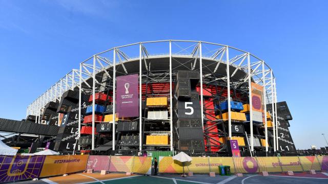 Estadio 974, el primero en ser desmontado