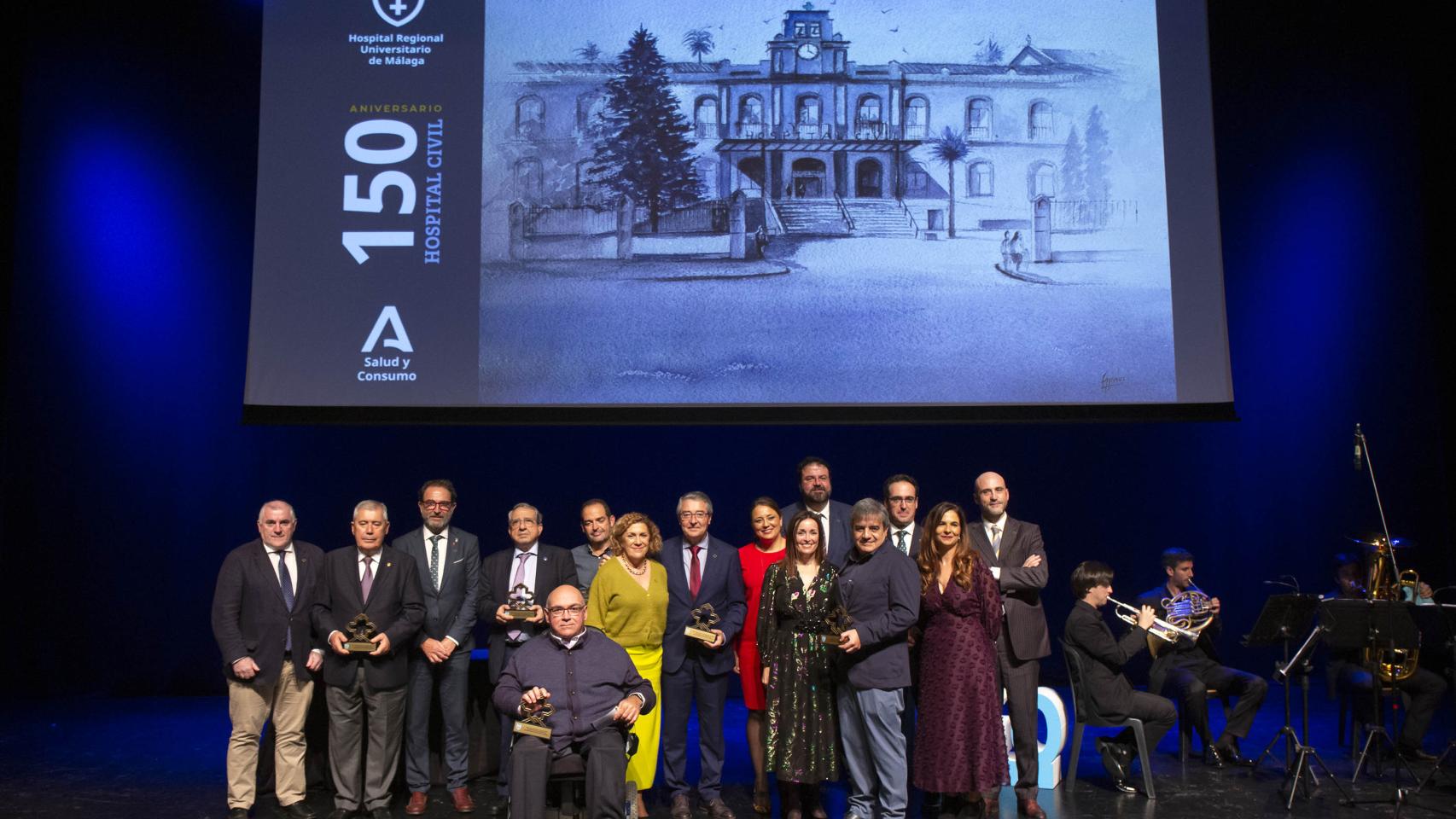 Imagen de los premiados.
