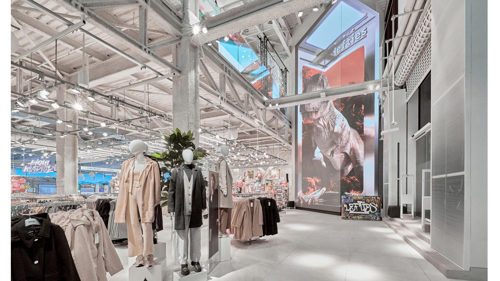 Lefties abre en Madrid su mayor tienda experiencial