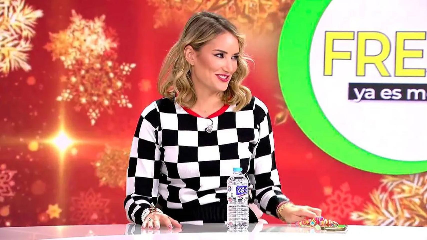 Alba Carrillo, en una intervención en 'Ya es mediodía'