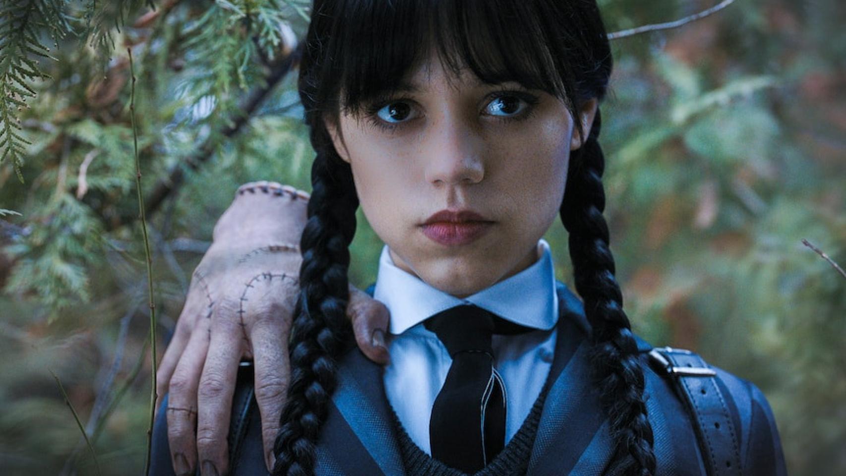 Jenna Ortega cree que fue “poco profesional” durante el rodaje de ‘Miércoles’.