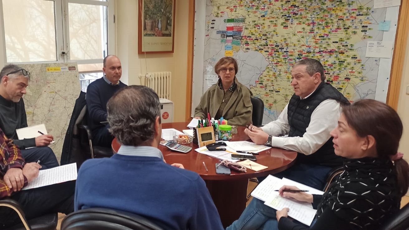Reunión entre el Ayuntamiento de Toro, la Diputación y los técnicos