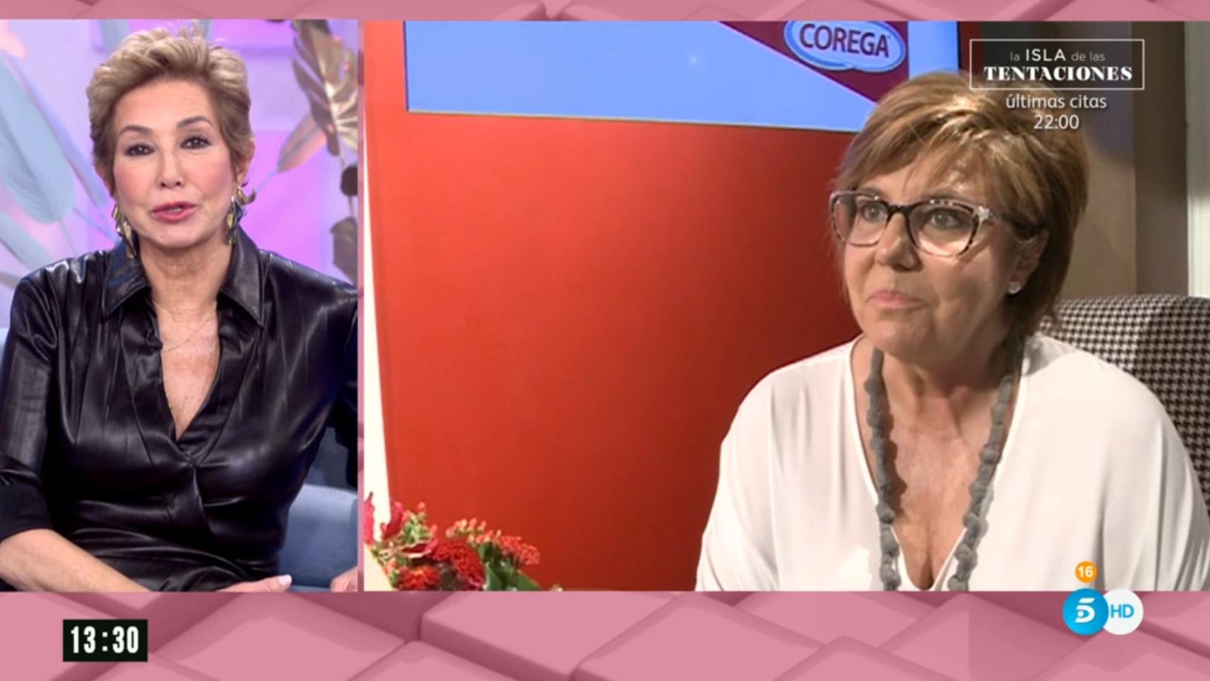 Ana Rosa ha dedicado unas emotivas palabras a la periodista de RTVE María Escario.